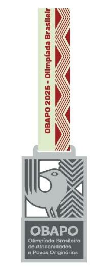 Imagem de OBAPO - Medalha de PRATA - Olimpíada Brasileira de Africanidades e Povos Originários